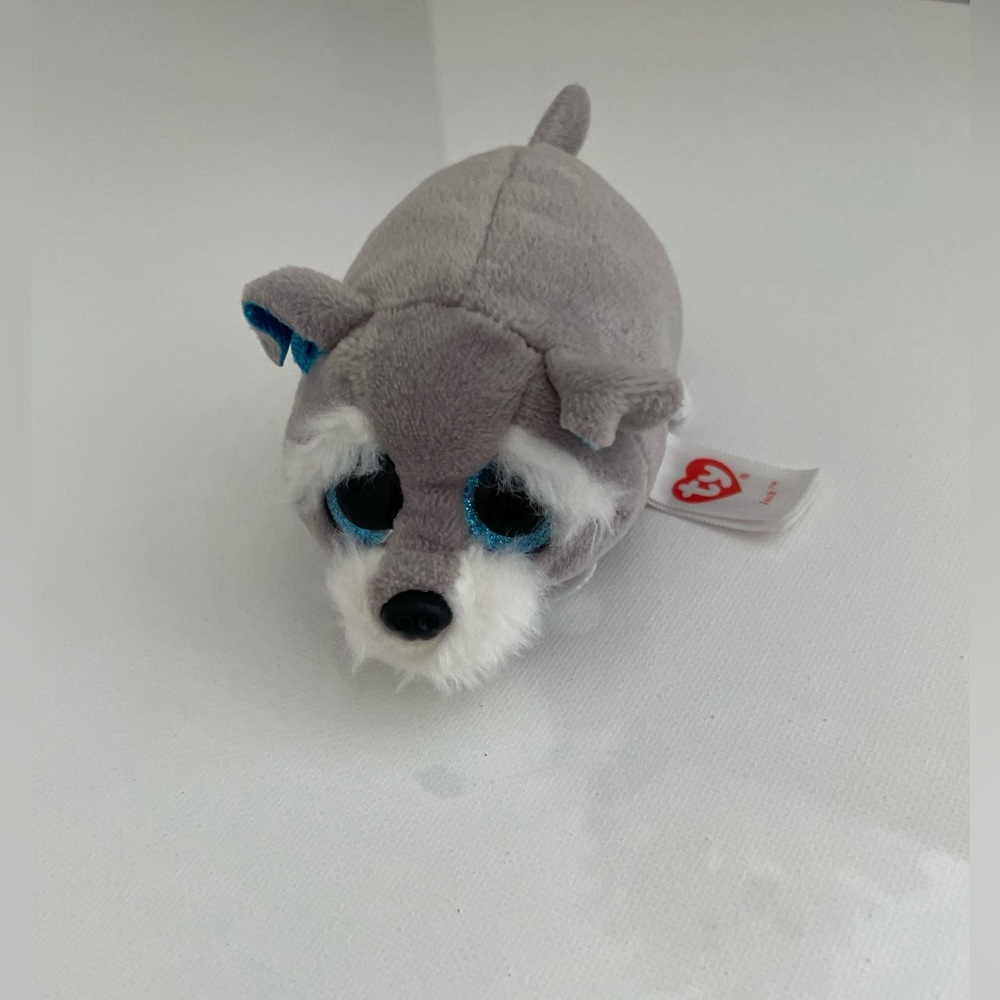 Ty Inc. - Teeny Tys - Jack the Grey Dog